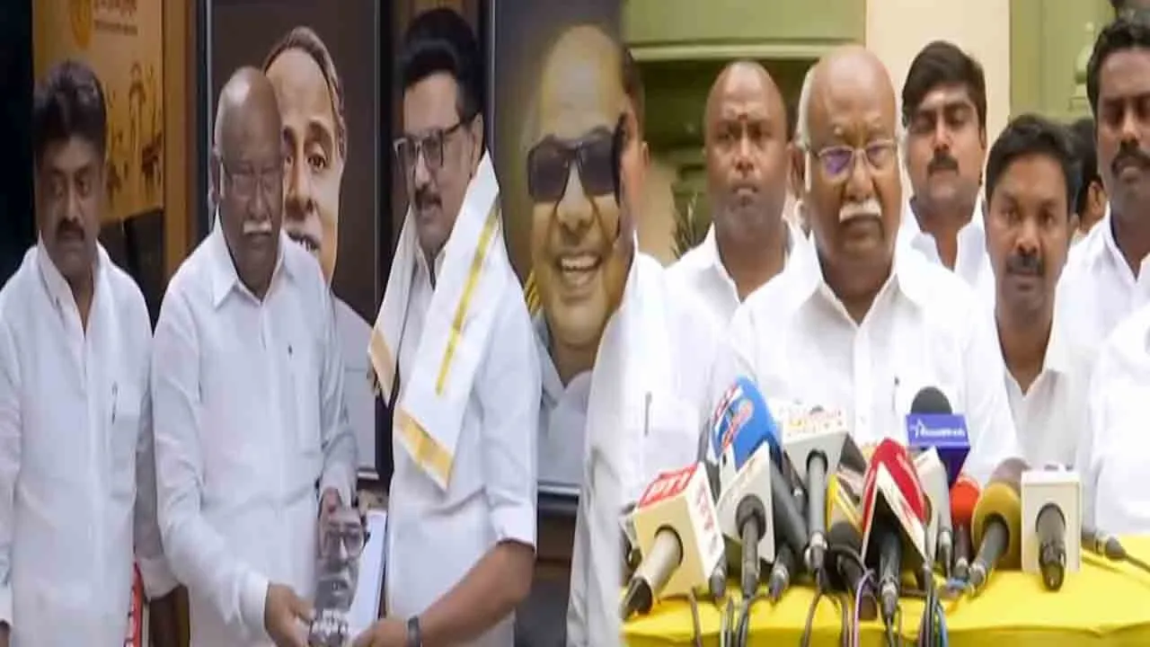  Anwar Raja, who joined DMK said  Edappadi Palaniswami will not listen to anyone's words 