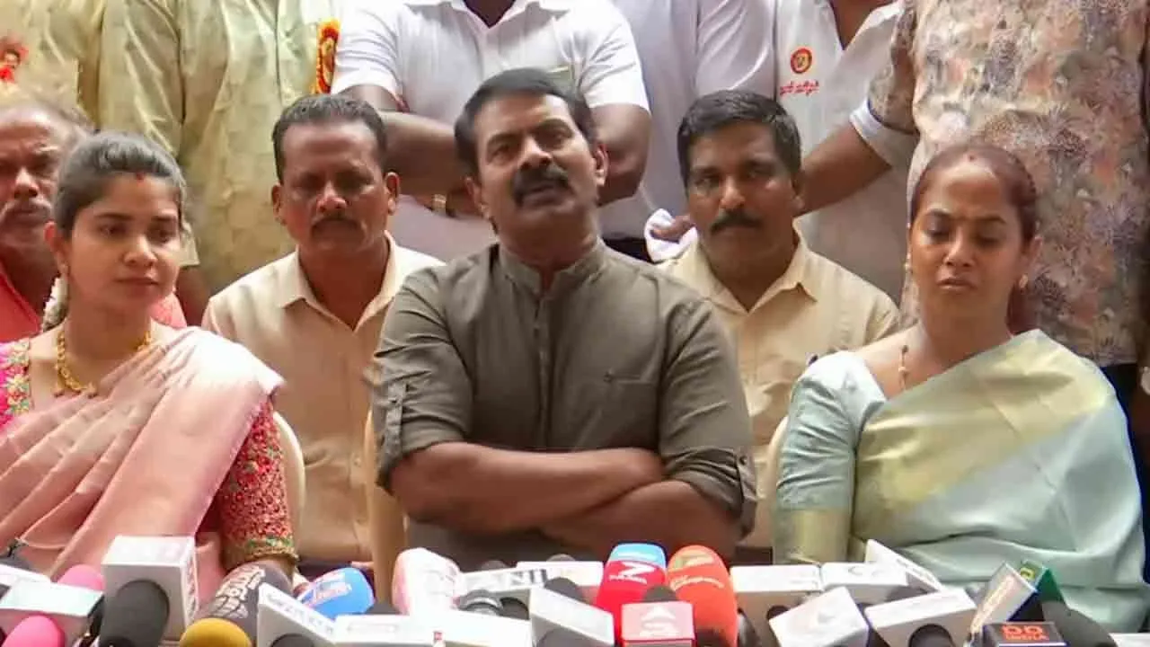  Seeman's rage RSS rallies that didn't happen when Jayalalithaa was there happening under DMK rule 
