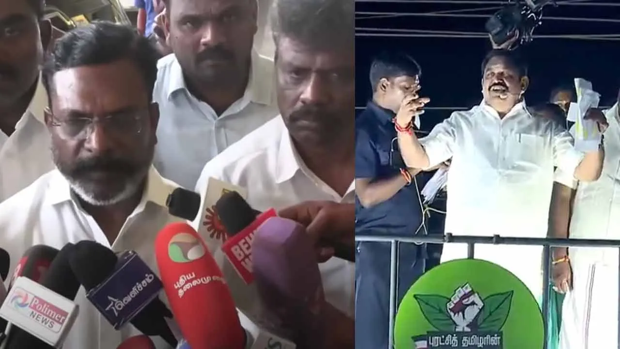  'I think someone is telling me' - Thirumavalavan interview Photograph: (vck) 