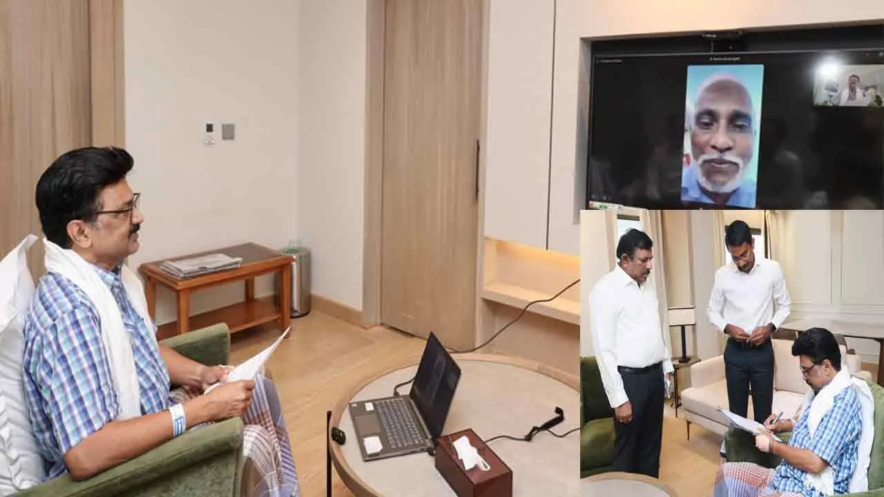  “முக்கிய கோப்புகளுக்கு ஒப்புதல்” - மருத்துவமனையில் இருந்து பணியாற்றும் முதல்வர்!