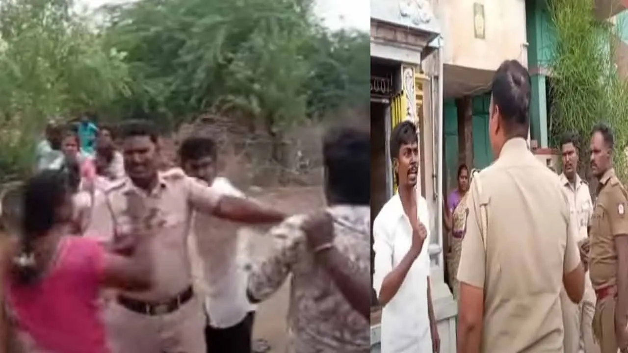  போலீசார் முன்னிலையில் த.வெ.க. - பா.ம.க.வினர் இடையே மோதல்!