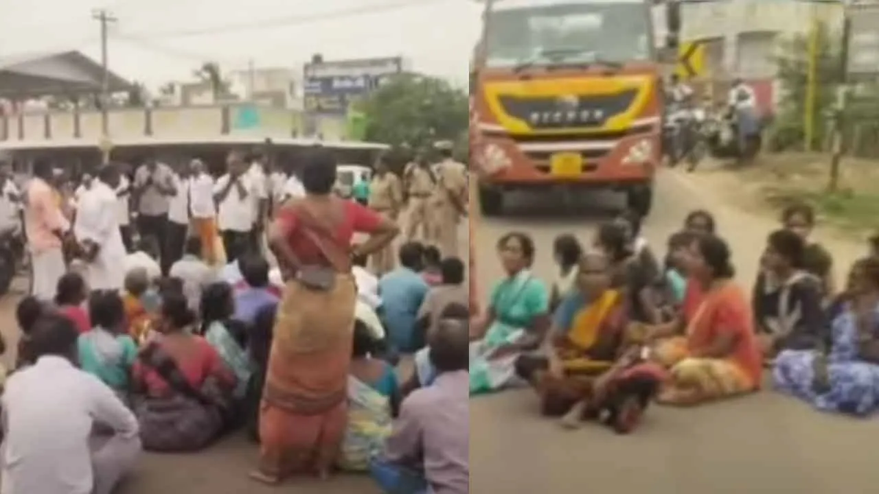  அண்ணன், தம்பி படுகொலை; பொதுமக்கள் சாலை மறியல்!