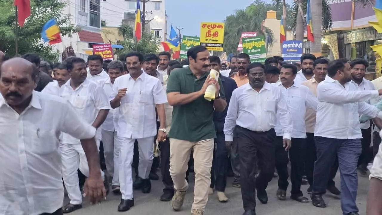  “அன்புமணியின் நடைப்பயணத்திற்குத் தடை விதிக்கவில்லை” - காவல்துறை விளக்கம்!