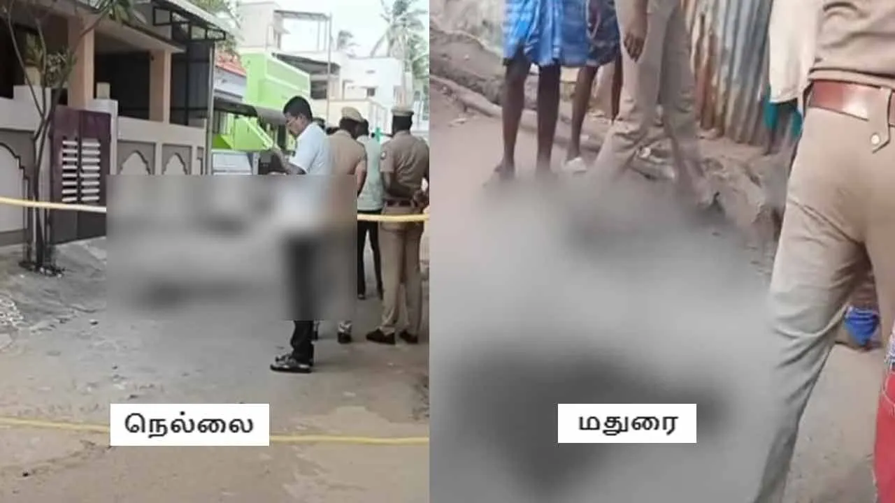  Nellai, Madurai...' - People shocked by the broad daylight incident Photograph: (POLICE) 