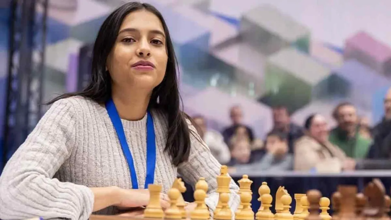  World Women's Chess; India achieves - Divya Deshmukh knocks out Photograph: (chess) 