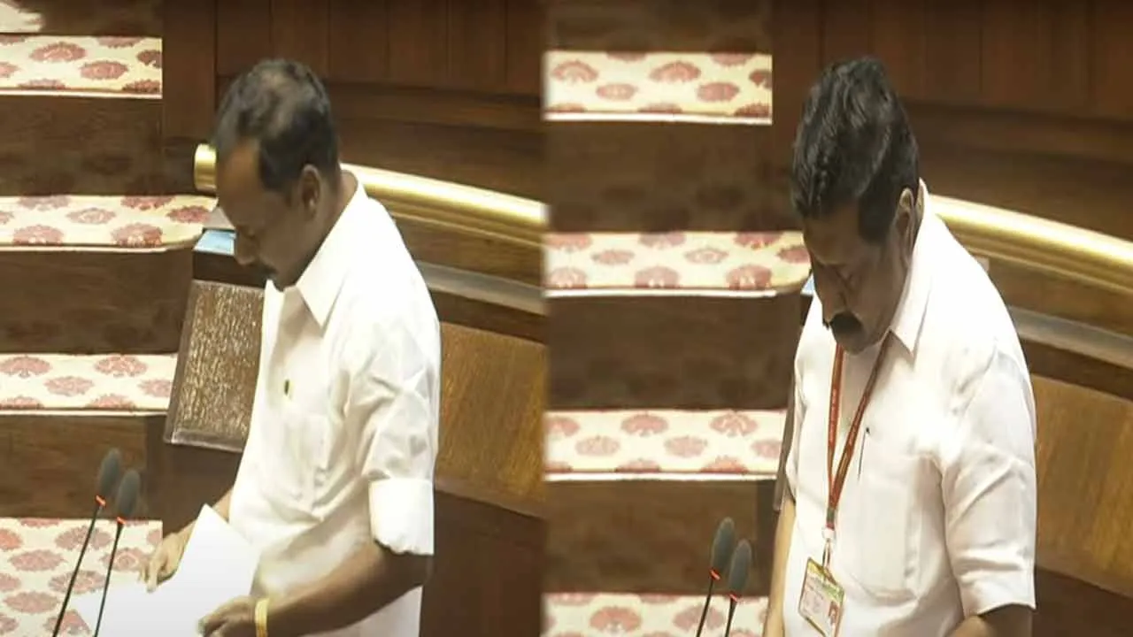  AIADMK MPs sworn in as members of Parliament 