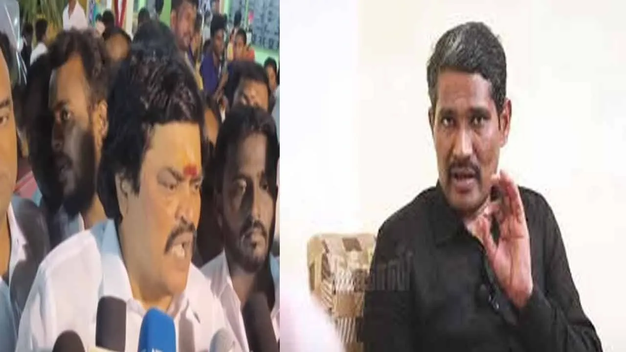  Vanniyarasu's said We will never compromise on the opposition to Sanatana response to Rajendra Balaji 