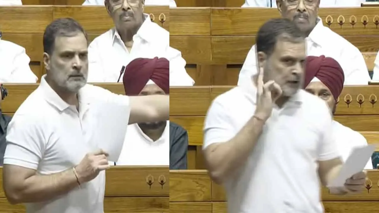  'drump has said it 29 times so far; if Modi has the courage...' - Rahul Gandhi challenges Photograph: (Rahul Gandhi) 