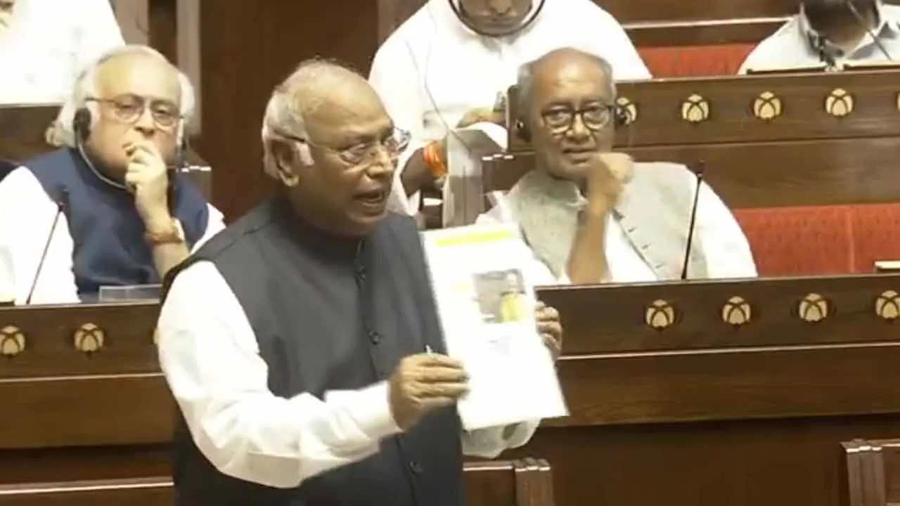  Mallikarjun Kharge says PM Modi doesn’t even read our letter on operation sindoor debate in Rajya Sabha 