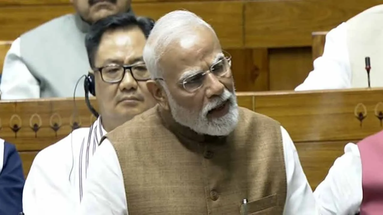  pm Narendra modi speech at lok sabha on operation sindoor debate 