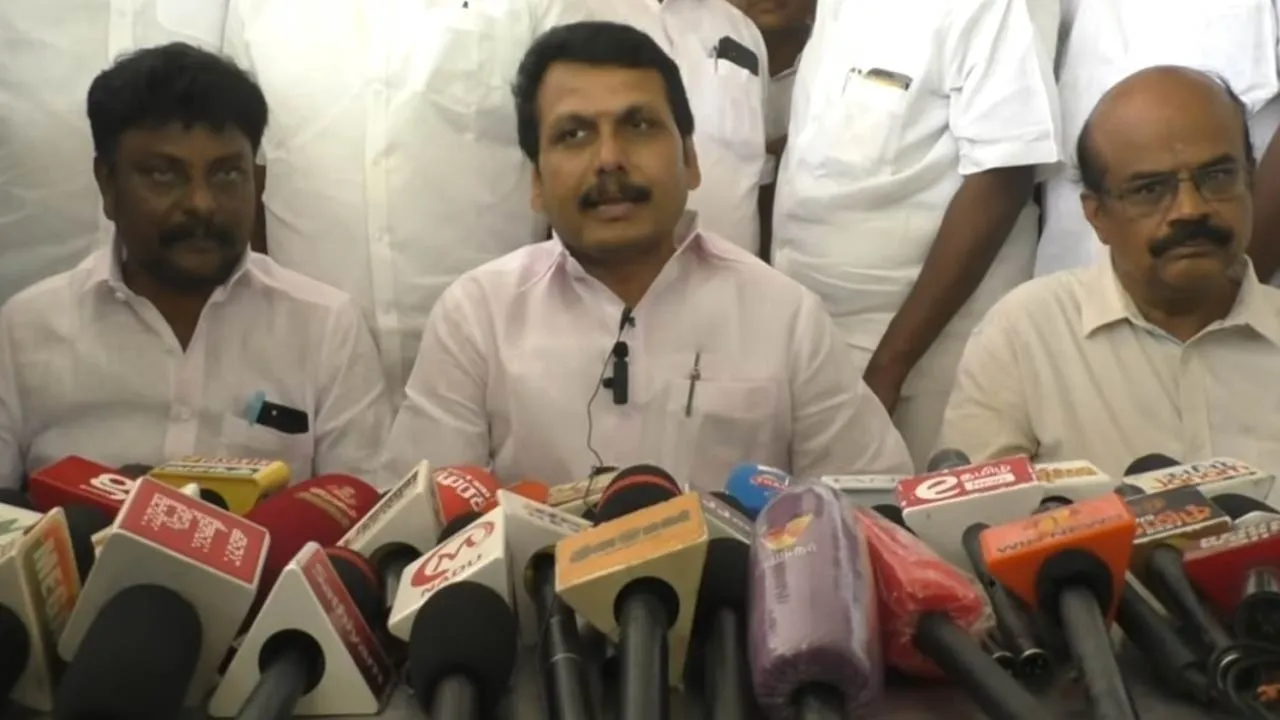  'Edappadi was ignored by the people ten times' - Minister Senthil Balaji Photograph: (senthil balaji) 