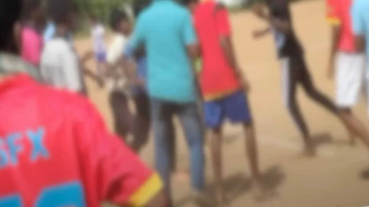  Hockey game clash- Attack on school students Photograph: (dindigul) 