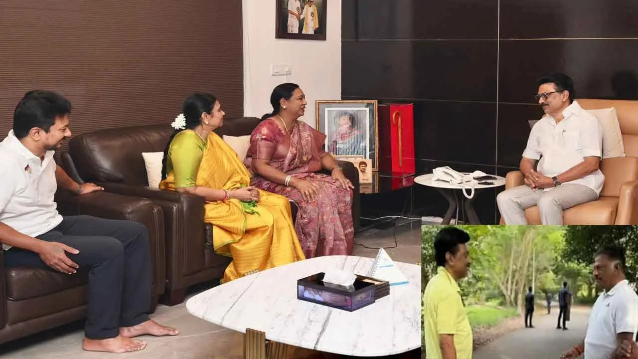  முதல்வர் மு.க. ஸ்டாலினுடன் ஓ.பி.எஸ்., பிரேமலதா விஜயகாந்த் சந்திப்பு!