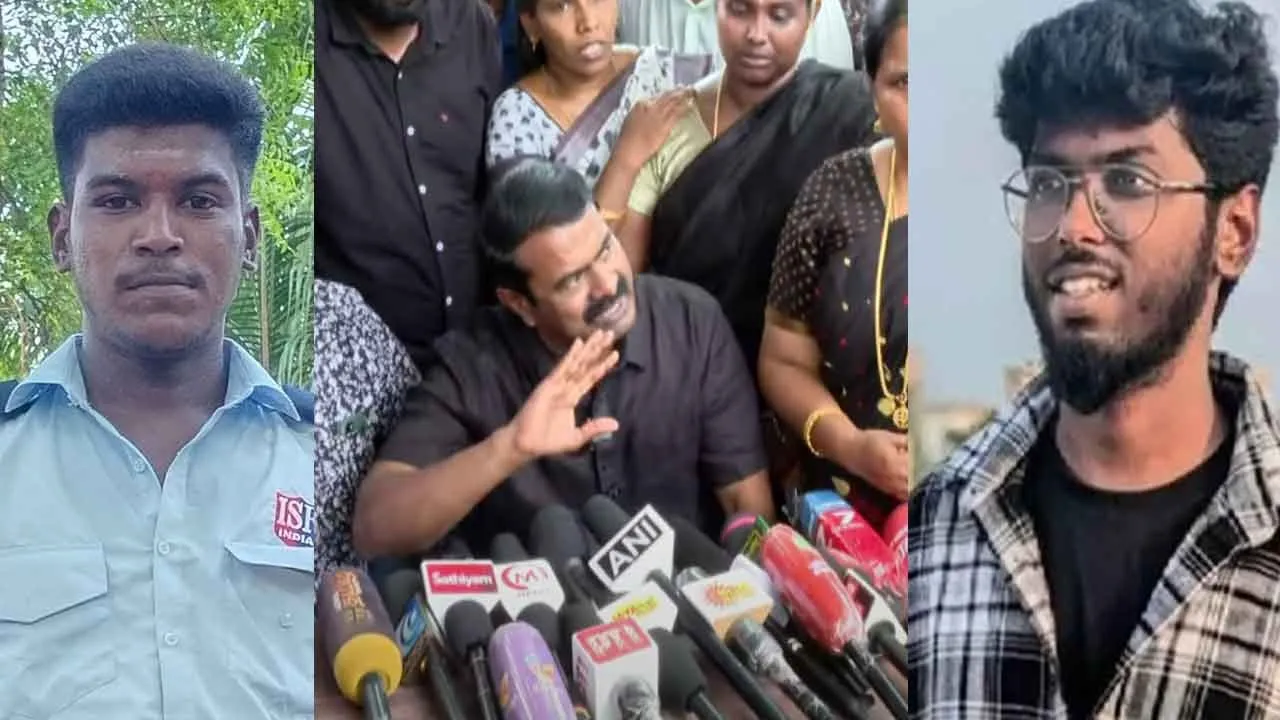  Seeman pays tribute to Kavin Photograph: (seeman) 