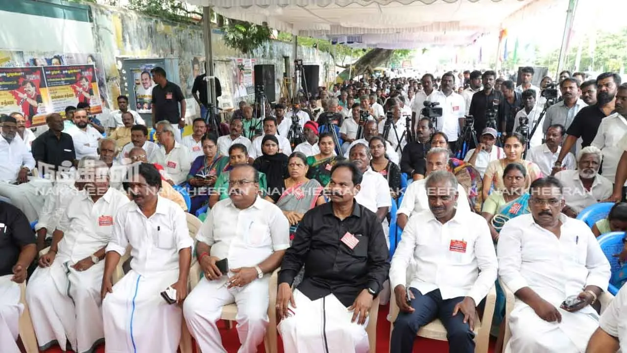  “ம.தி.மு.க.வில் உட்கட்சி ஜனநாயகம் இருக்க வேண்டும்” - மல்லை சத்யா உண்ணாவிரதம்!