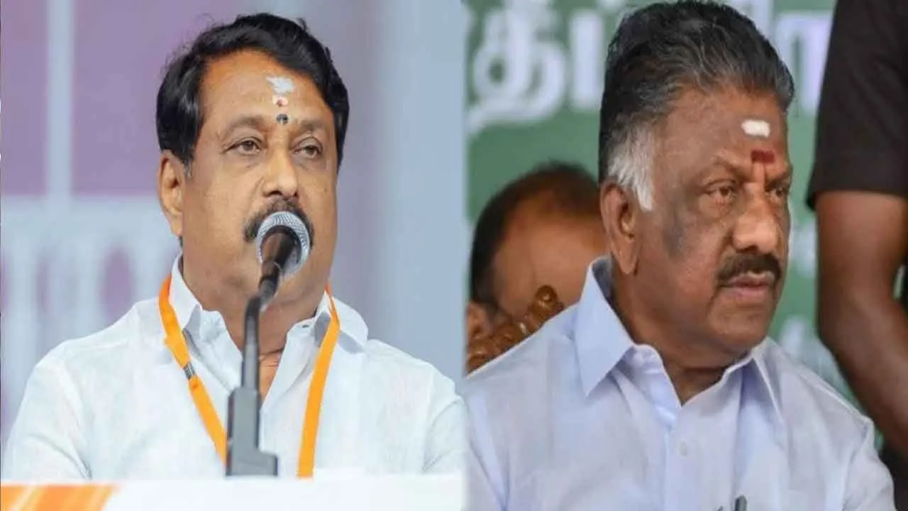  o.panneerselvam criticizes nainar nagendran 
