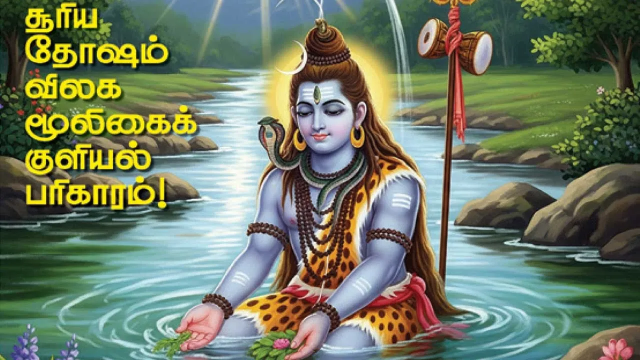  சூரிய தோஷம் விலக மூலிகைக் குளியல் பரிகாரம் அம்சி கோ.விவேகானந்தன்