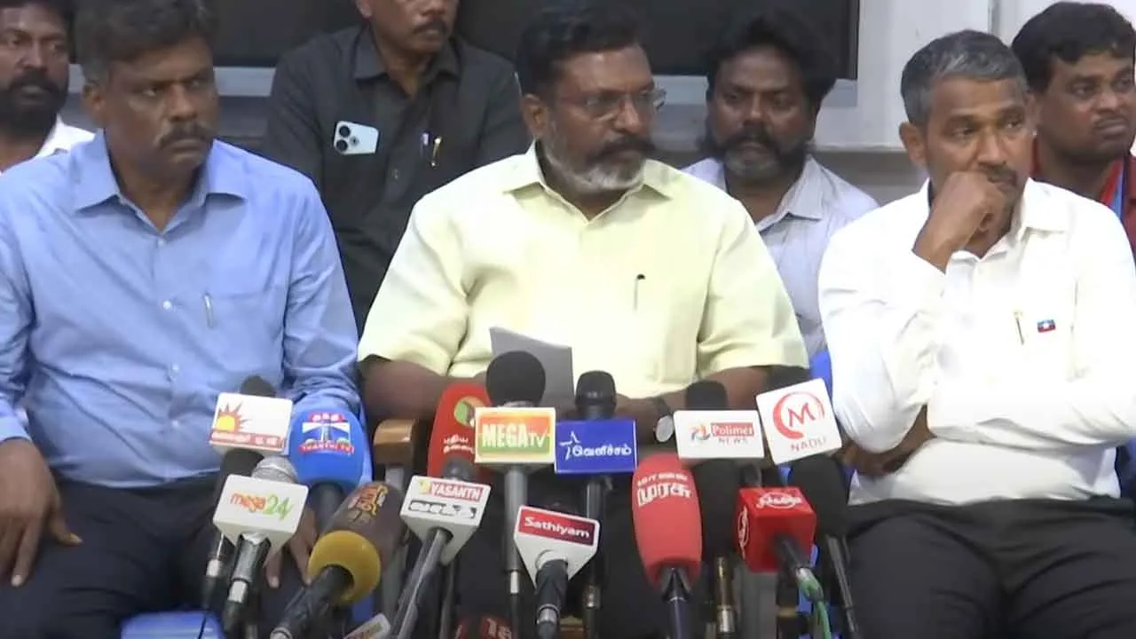  'Good times have come for OPS...' - Thirumavalavan interview Photograph: (vck) 