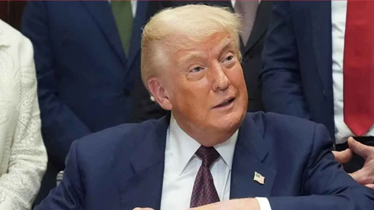  Trump once again makes a statement  intervened and the India-Pakistan ceasefire 