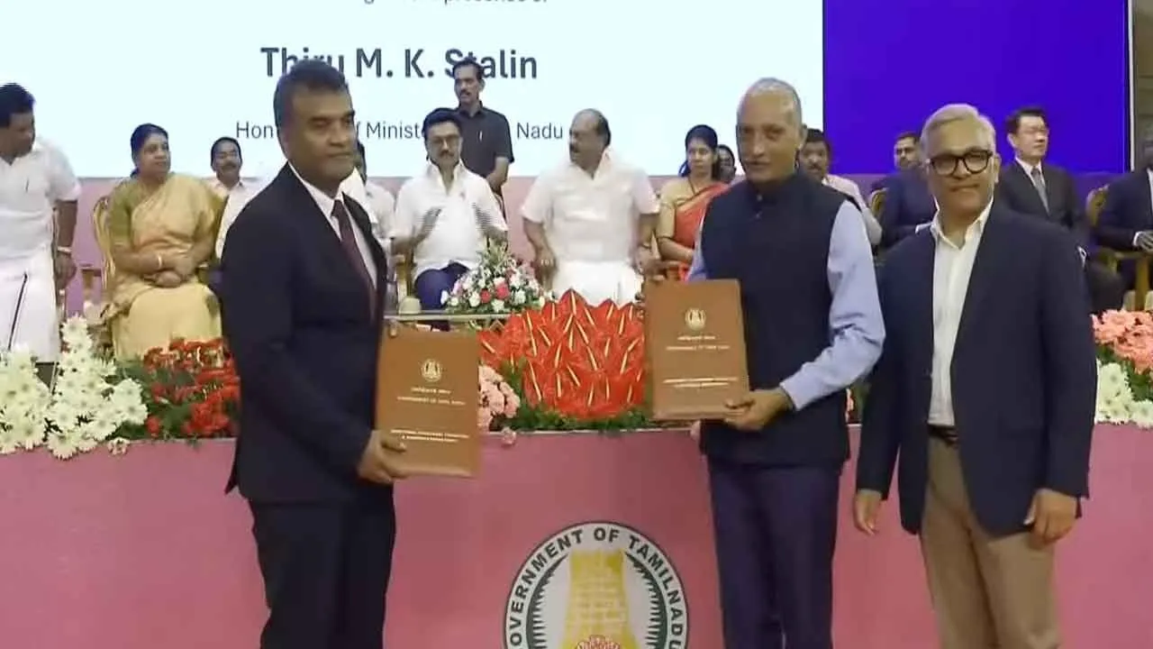  41 MoUs signed in the presence of the Chief Minister at Tamil Nadu Investors Conference 