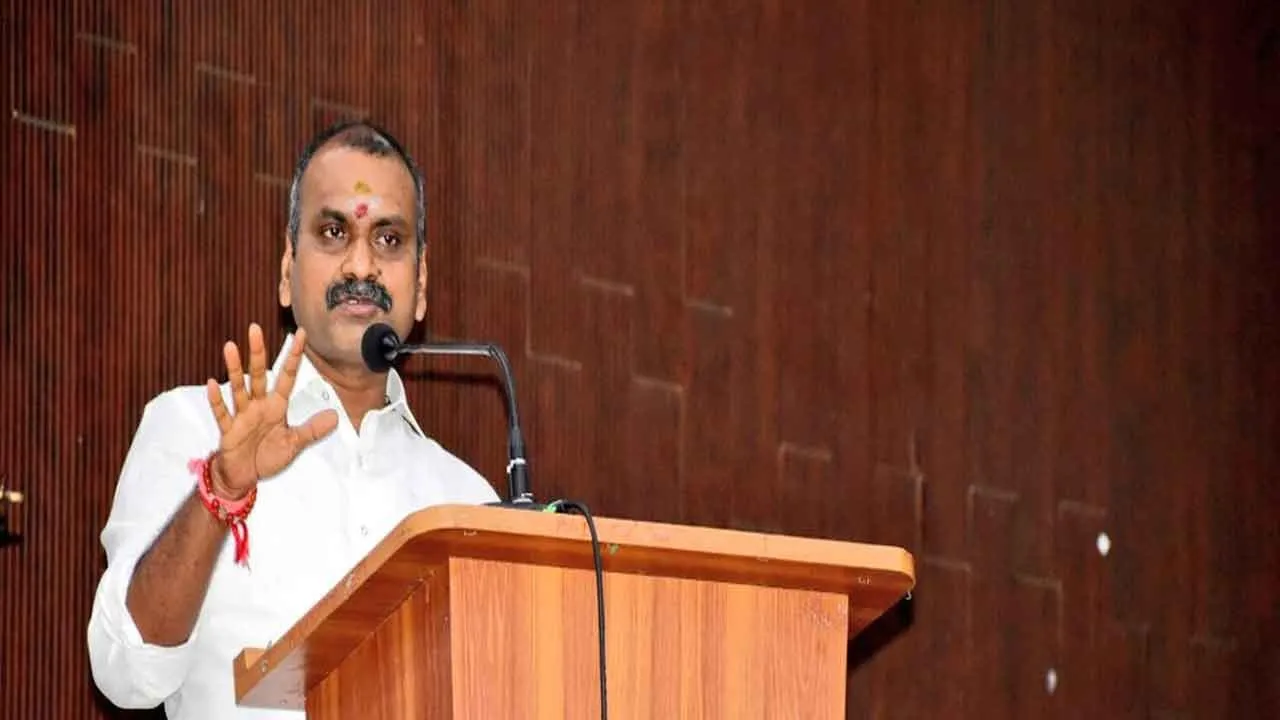  “தமிழகத்தில் வளம்கொழிக்கும் தொழிலாக விளங்குவது சாராய ஆலைகள் மட்டும் தான்” -  மத்திய அமைச்சர் எல்.முருகன்!