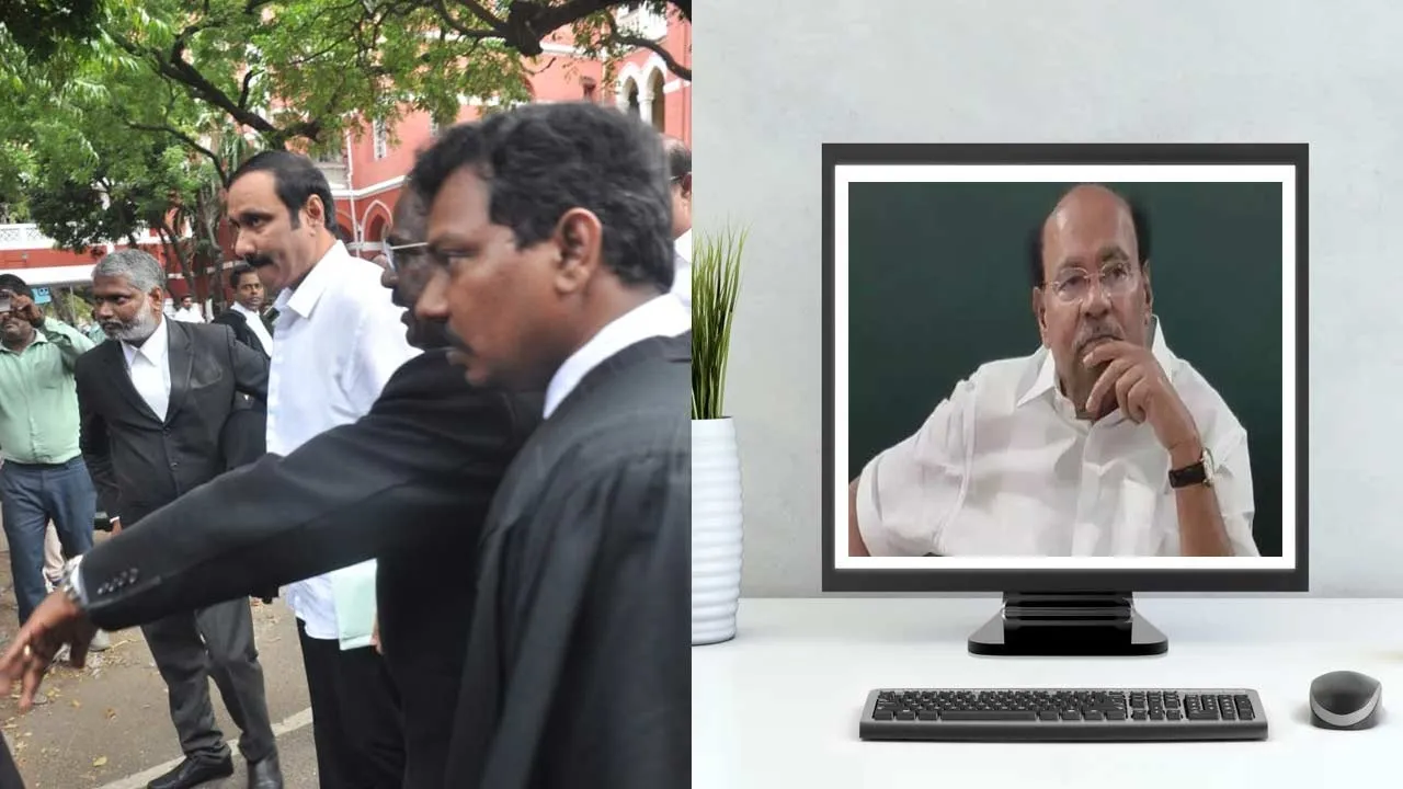  'Anbumani in person... Ramadoss in video...' - Is Thiruma the problem? Photograph: (pmk) 