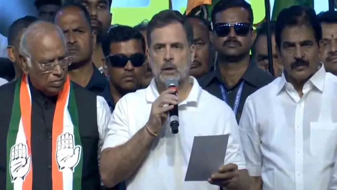  Rahul Gandhi poses a series of questions to the Election Commission for vote theft 