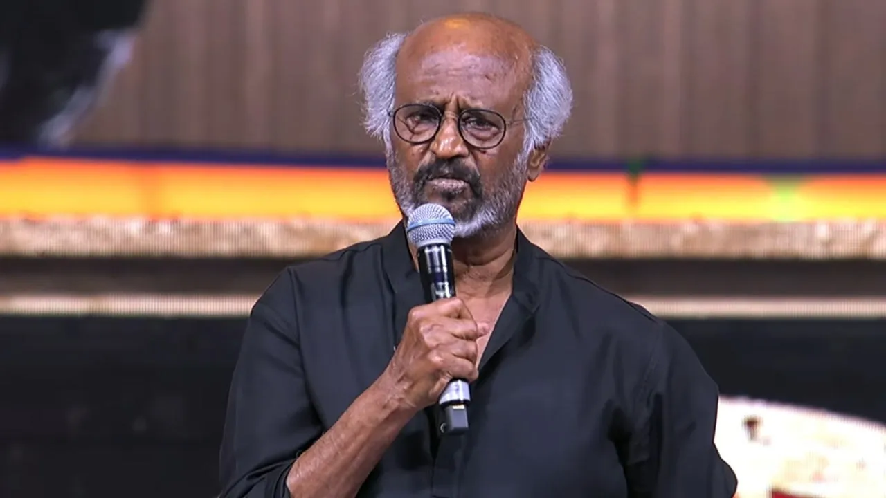 “சத்யராஜுடன் தத்துவ ரீதியாக முரண்பாடு இருக்கலாம்...” - ரஜினி பேச்சு