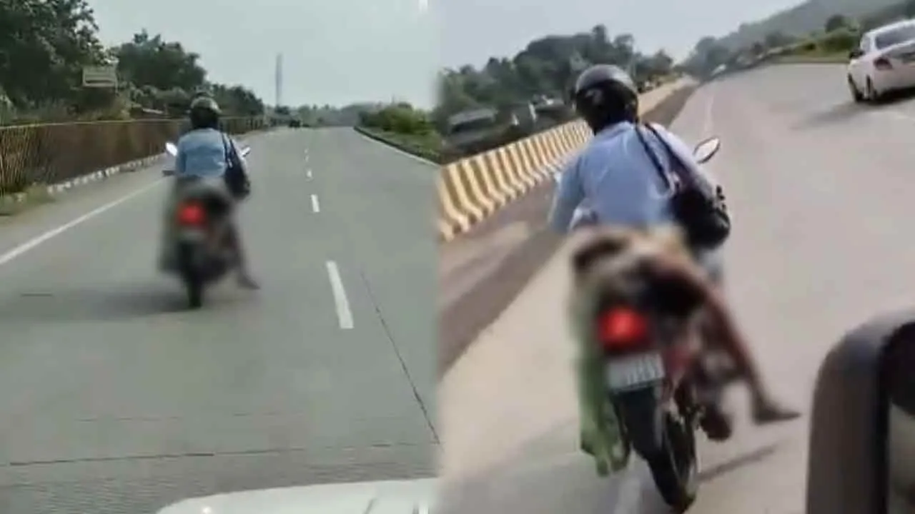  மனைவியின் உடலை பைக்கில் கட்டி எடுத்து வந்த கணவர்; நாக்பூரில் நடந்த அவலம்!