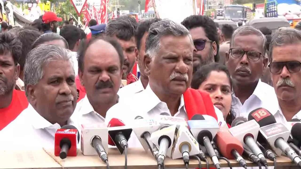  CPI state secretary R.Mutharasan 