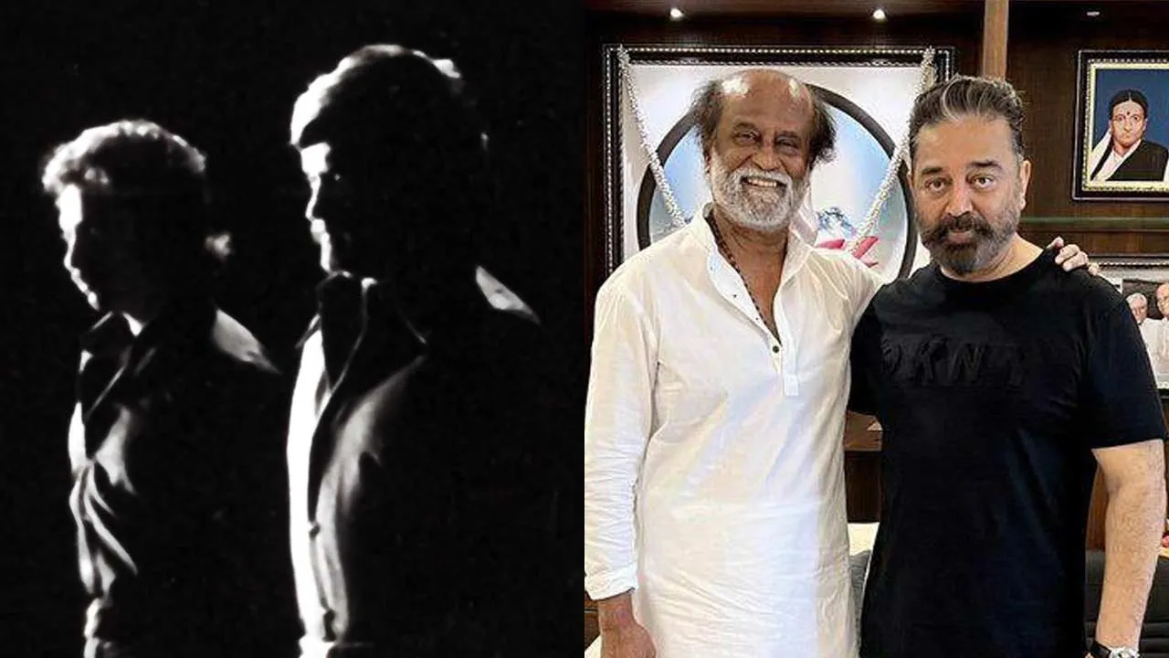  “பாசத்துடனும் பாராட்டுடனும் கொண்டாடுகிறேன்” - ரஜினிக்கு கமல் வாழ்த்து