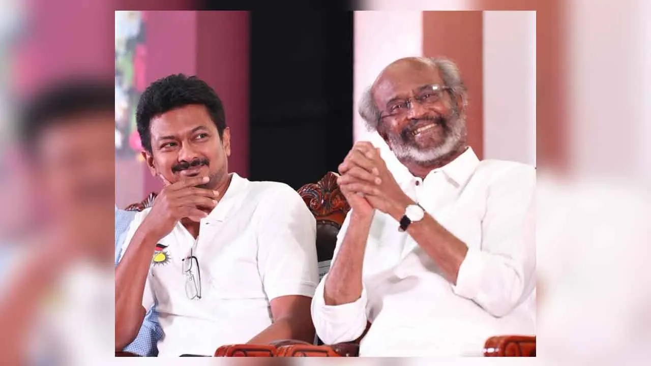 'Coolie' mass entertainer - Udhayanidhi Stalin's congratulations Photograph: (rajini) 