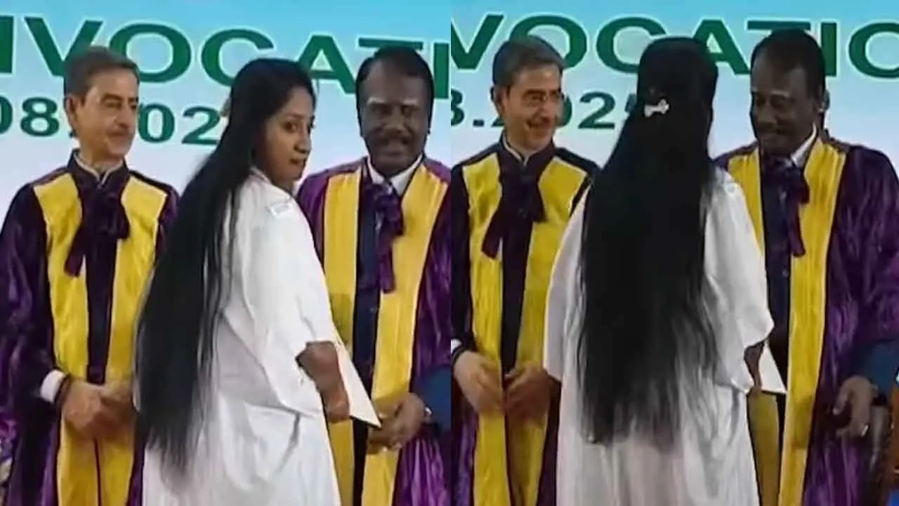  ஆளுநர் ஆர்.என். ரவியிடம் பட்டம் பெற மாணவி மறுப்பு!