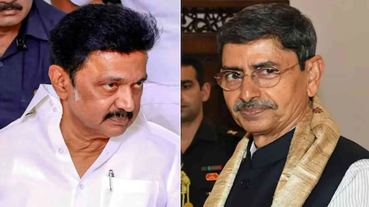 Tamil Nadu Chief Minister boycotts Governor's tea party Photograph: (DMK) 
