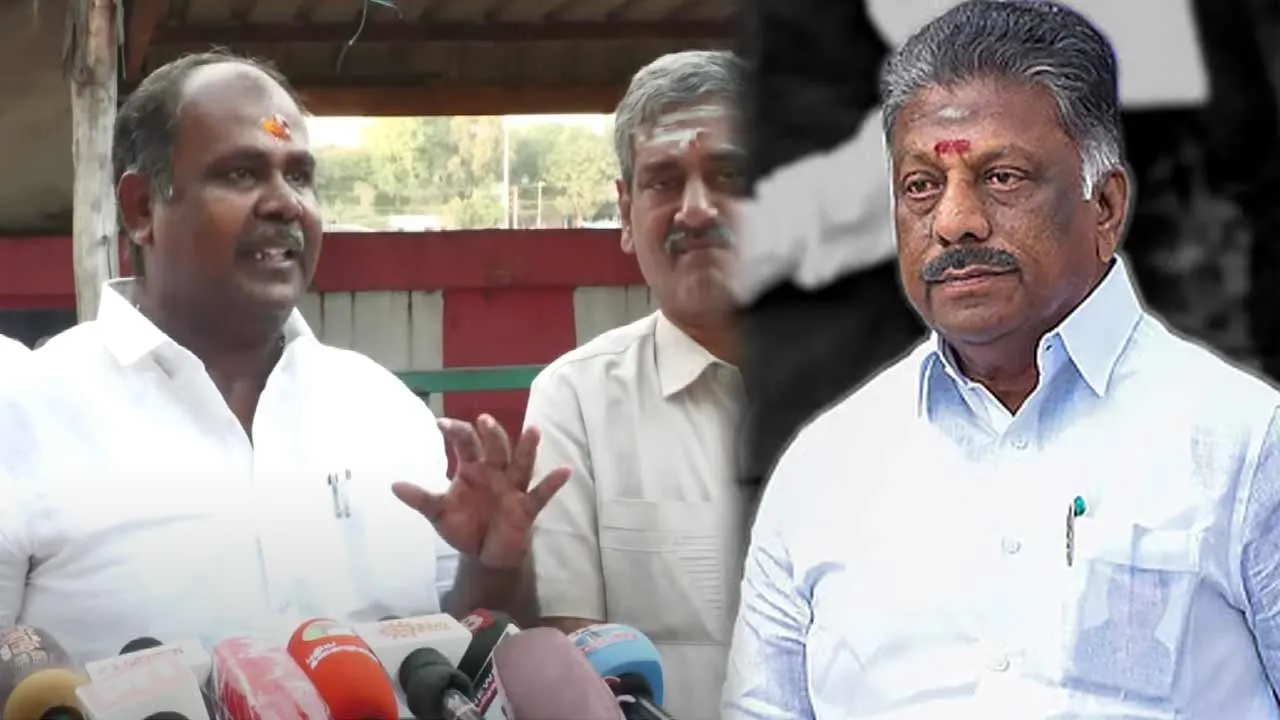  'OPS is always our brother' - R.P. Udayakumar interview Photograph: (admk) 