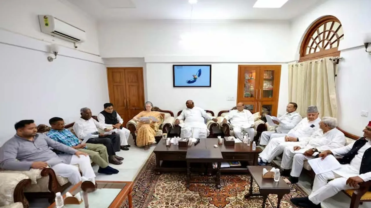  Vice Presidential Election; Will India Alliance announce a candidate from Tamil Nadu? Photograph: (India alliance) 