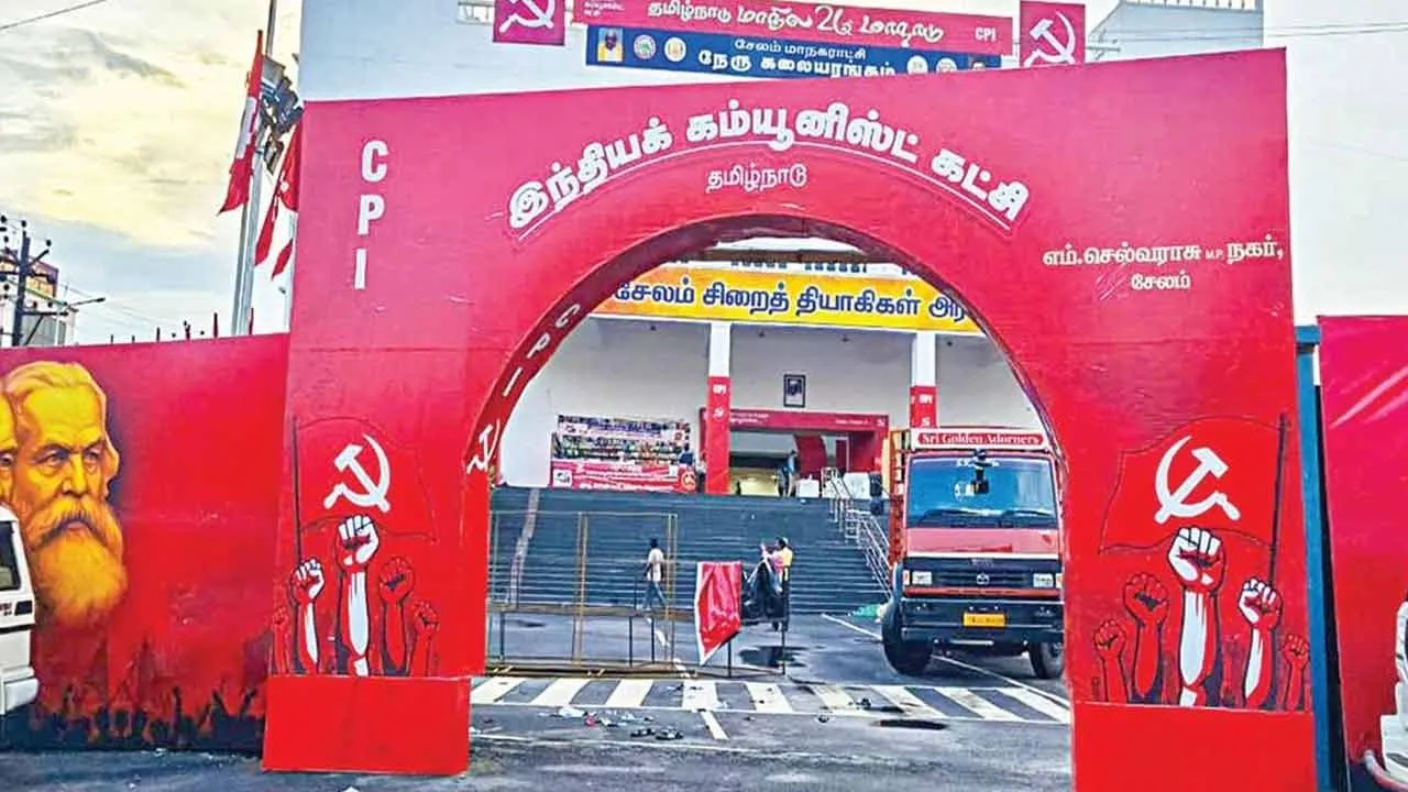  Communist Party of India State Secretary Election Postponed Photograph: (salem) 