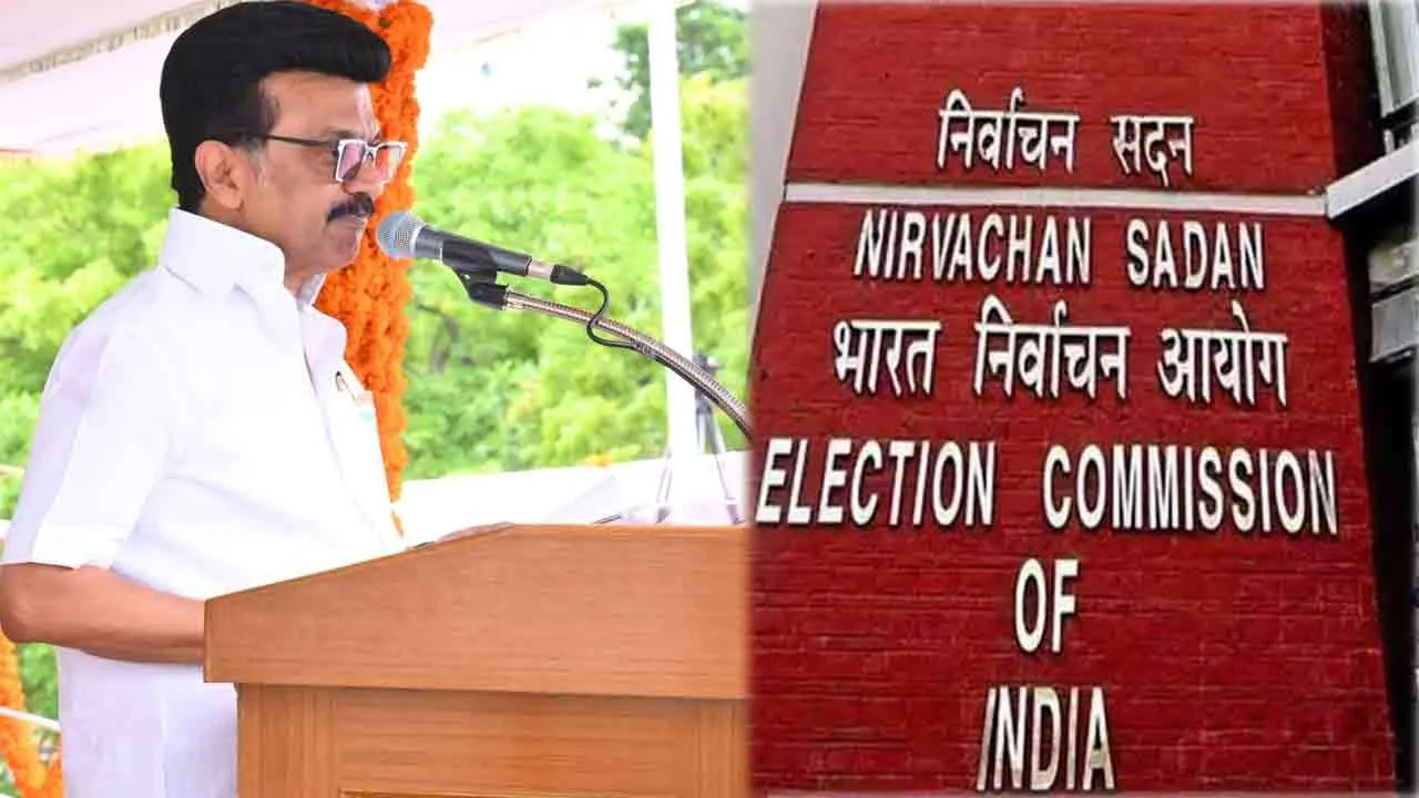  தேர்தல் ஆணையத்திற்கு முதல்வர் மு.க. ஸ்டாலின் சரமாரி கேள்வி!