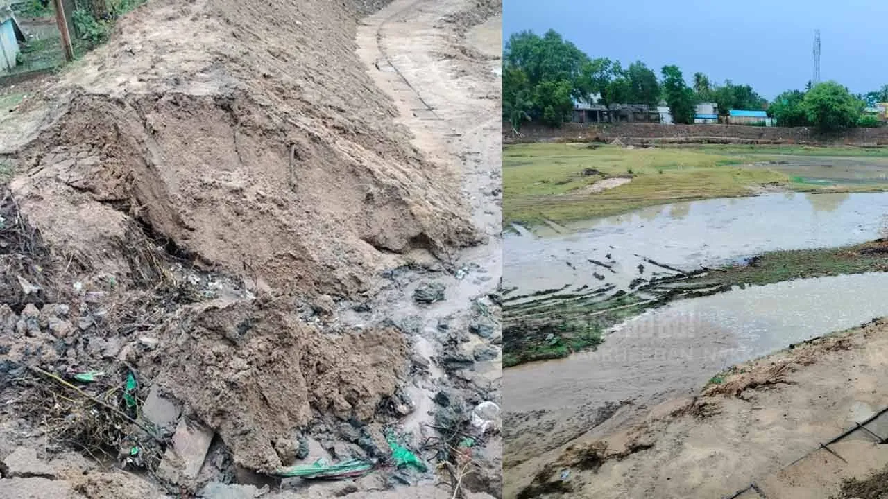  75 lakh rupees embezzled in pond dredging work Photograph: (cuddalore) 