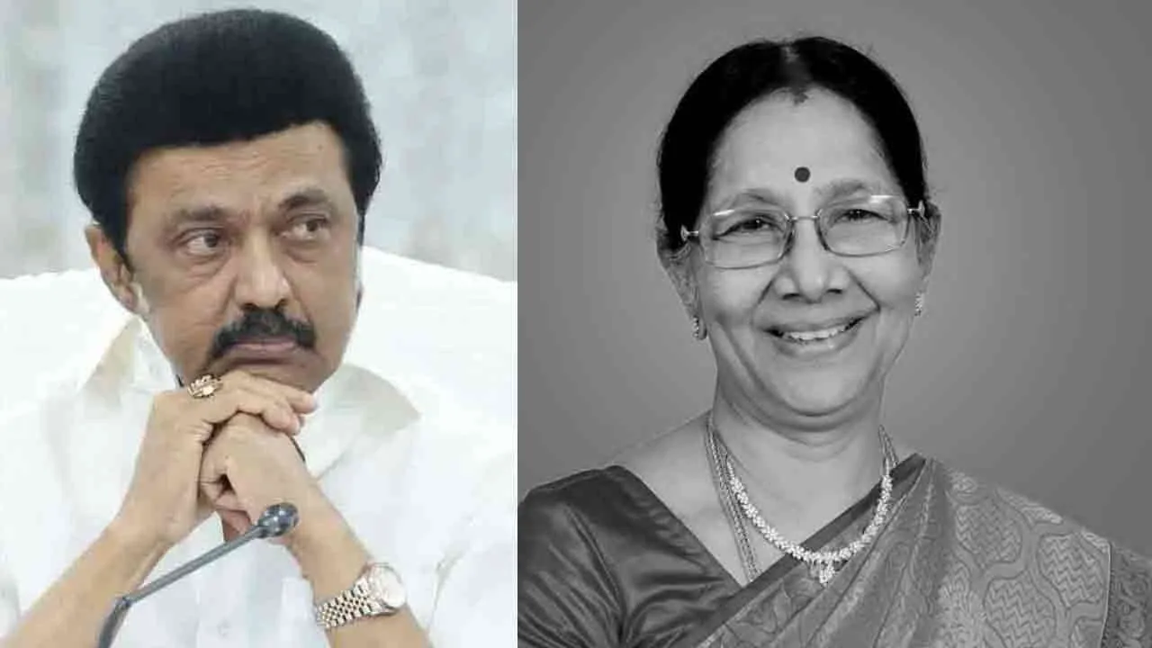  டி.ஆர். பாலுவின் மனைவி ரேணுகா தேவி மறைவு; முதல்வர் மு.க. ஸ்டாலின் நேரில் அஞ்சலி!