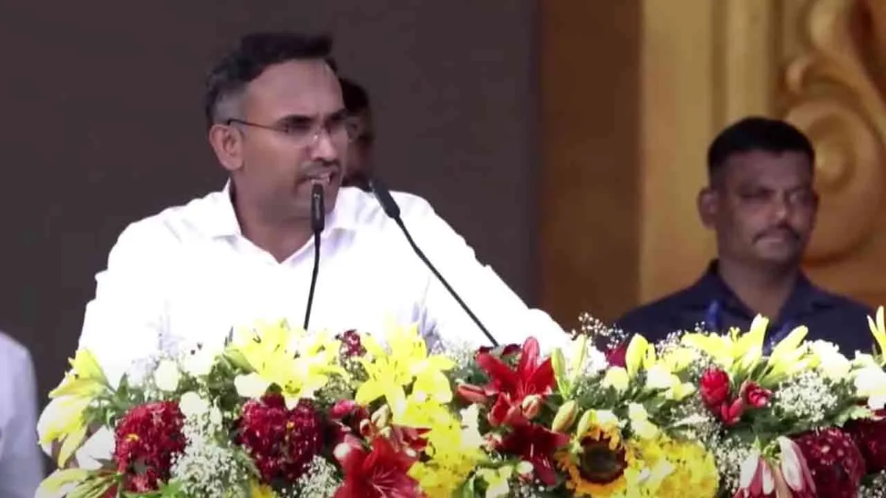  'Yes, Vijay doesn't know politics...' - Policy Advocacy General Secretary Arunraj's speech Photograph: (tvk) 