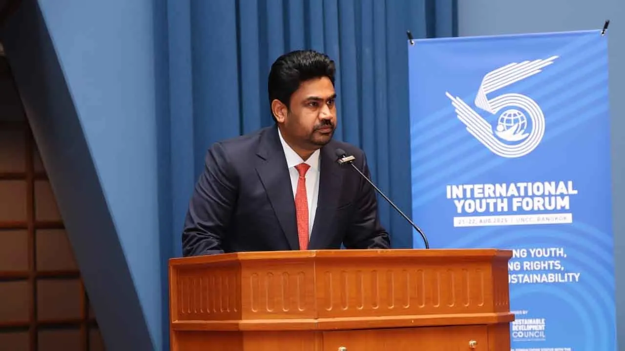  "தேர்தல் காலத்தில் மட்டுமே இளைஞர்கள்  அரசியலுக்கு ஈர்க்கப்படுகிறார்கள்!-ஐ.நா. மாநாட்டில்  ஜோஸ் சார்லஸ் மார்ட்டின் அழைப்பு !