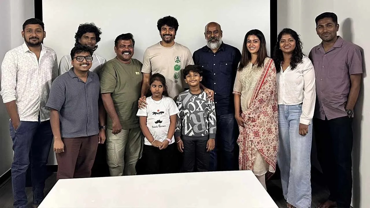  காளி வெங்கட் பட படக்குழுவினருக்கு சிவகார்த்திகேயன் பாராட்டு