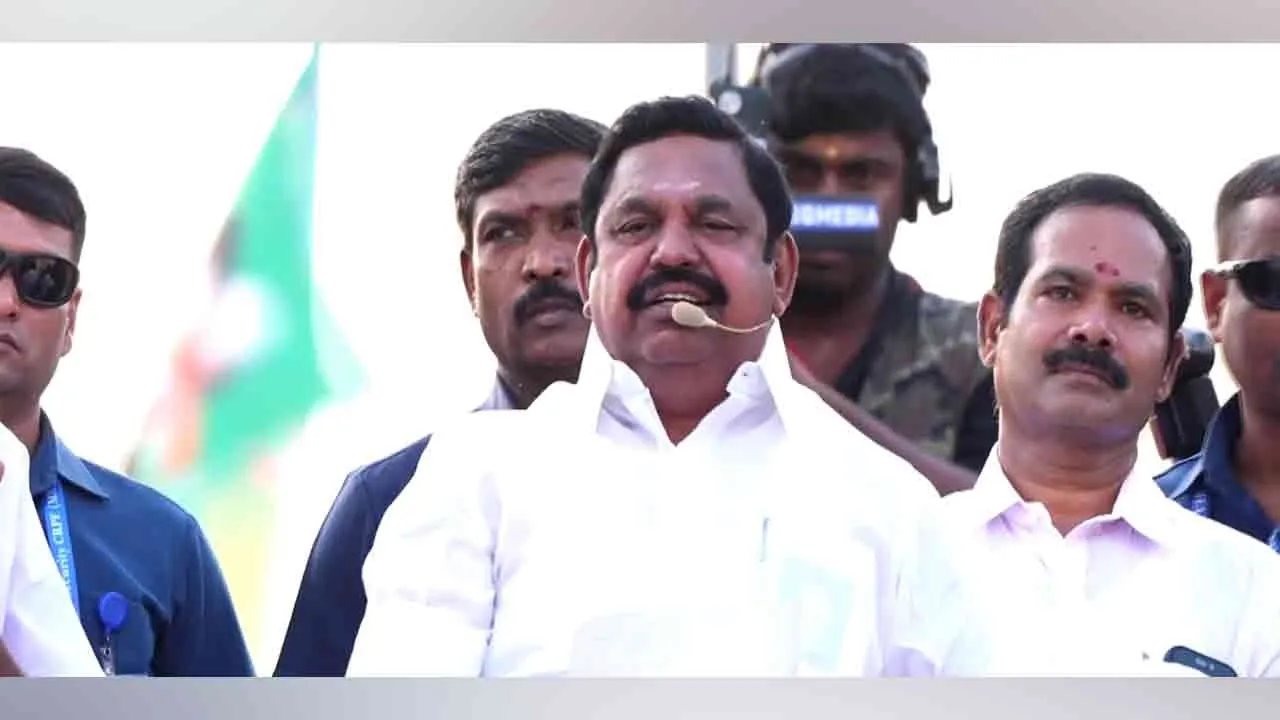  “காவலருக்கே பாதுகாப்பு இல்லாத சூழ்நிலை” - இ.பி.எஸ். பரபரப்பு பேச்சு!