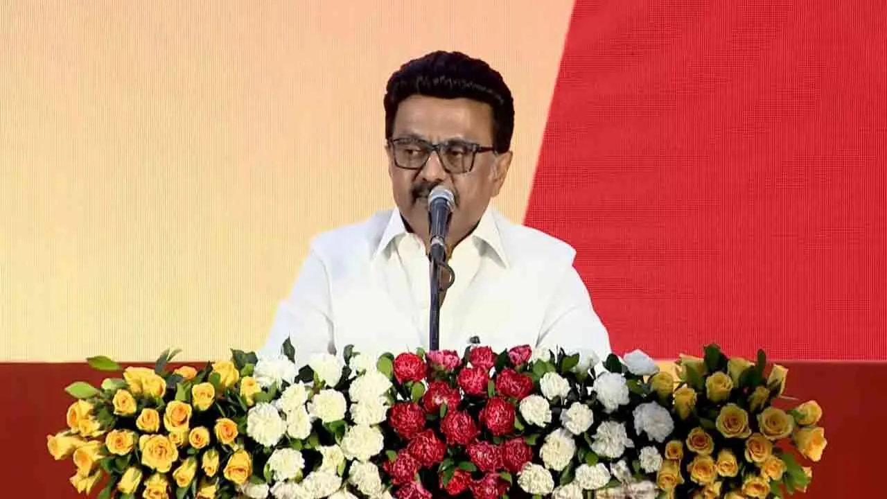  Chief Minister M.K. Stalin's criticism The unity government is acting with narrow political objectives 