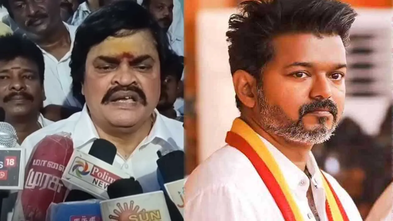  'Vijay is still a playful child' - Rajendra Balaji interview Photograph: (admk) 