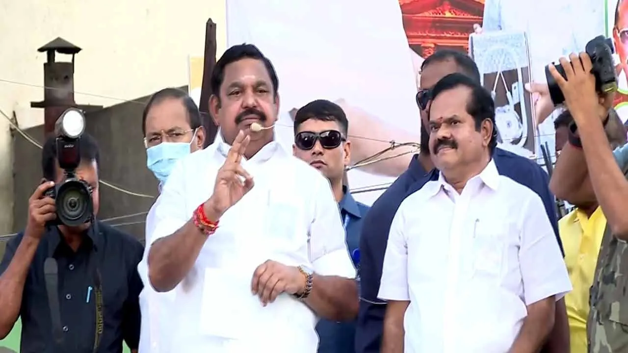  “திமுக என்பது குடும்ப கட்சி” - இ.பி.எஸ். பேச்சு!