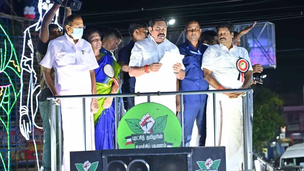  “அதிமுக தனி பெரும்பான்மையுடன் ஆட்சி அமைக்கும்” - இ.பி.எஸ். பதிலடி!