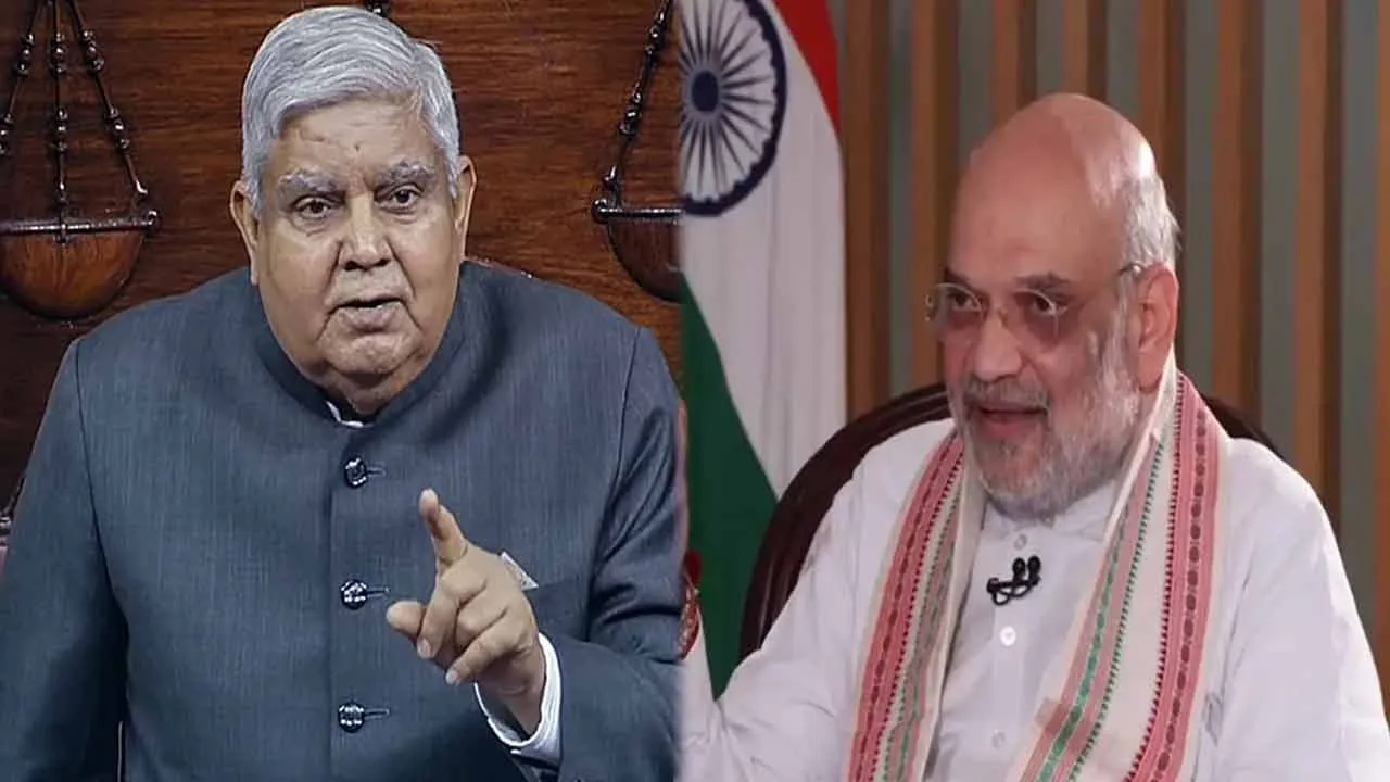  Amit Shah explains for the first time why Jagdeep Dhankar's sudden resignation 