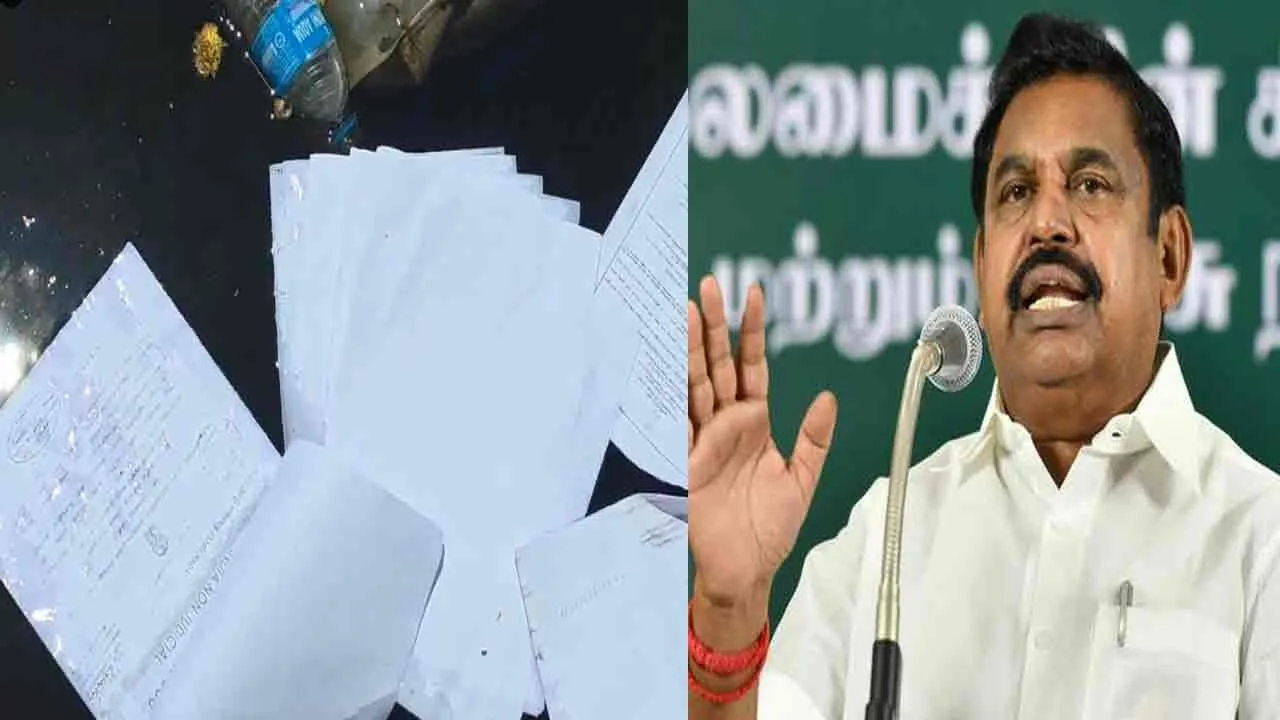 ''ungaludan Stalin ' petitions have been trashed like melting ashes'' - Edappadi Palaniswami Photograph: (admk) 